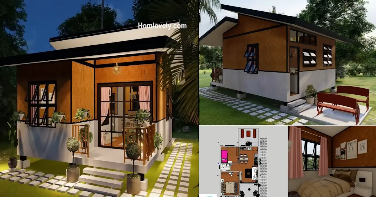 48 Sqm Modern Bahay Kubo HouseDesigns