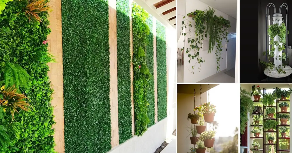 7 Perfect Vertical Garden Ideas To Maximize Your Green Space