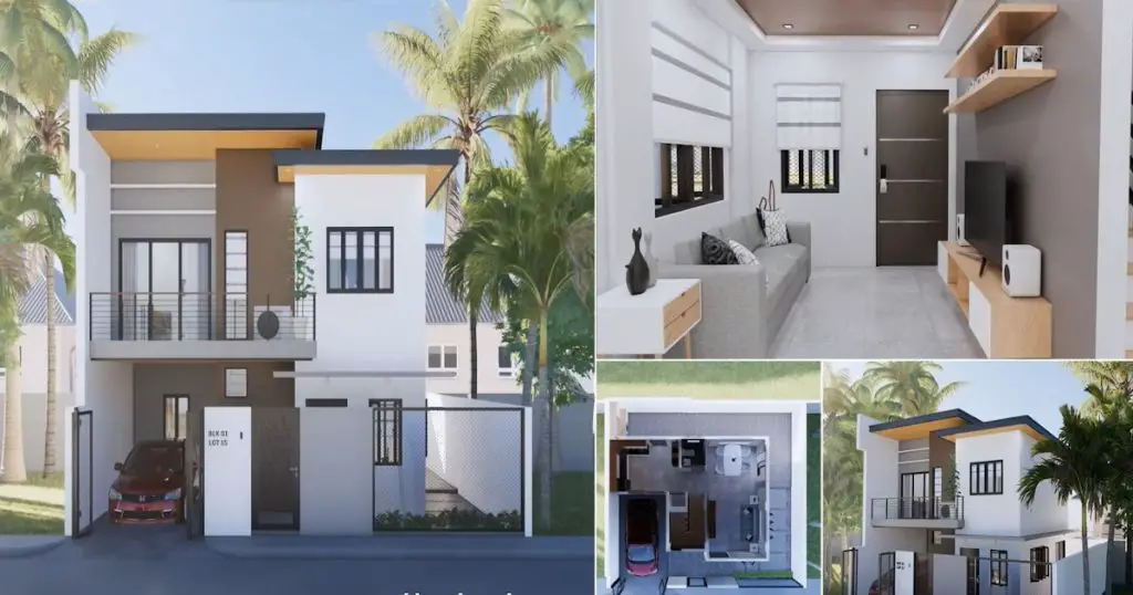 100 sqm house design 3 storey