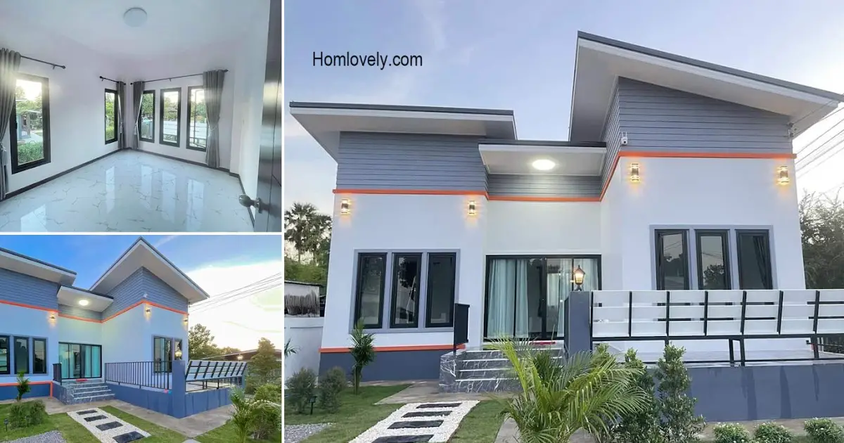 50sqm Minimalist and Elegant Small Bungalow House Design With Perfect ...