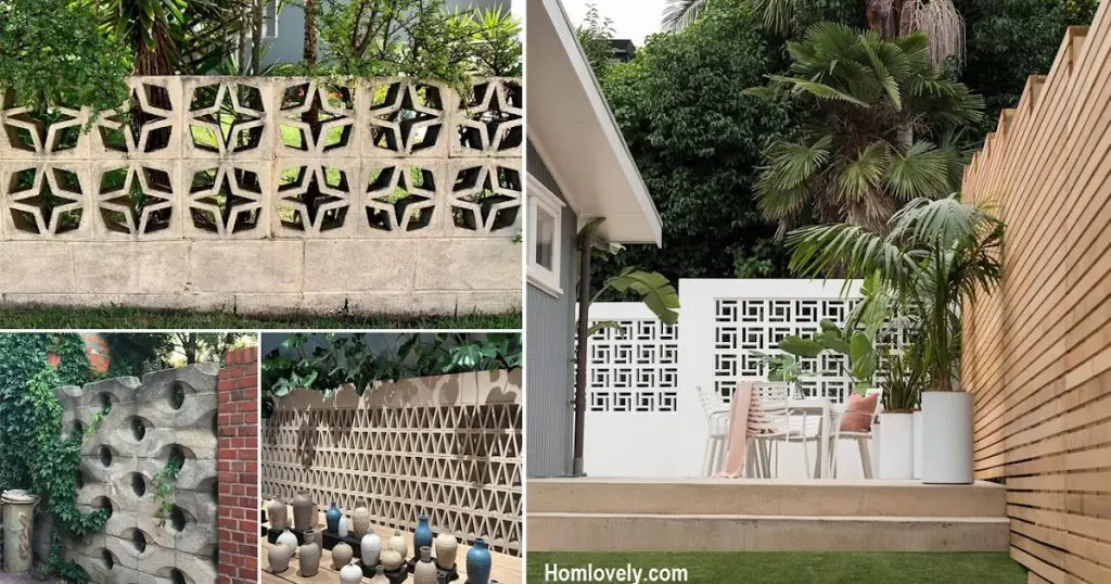 7 Ideas For A Decorative Concrete Block Gate ~ » HouseDesigns