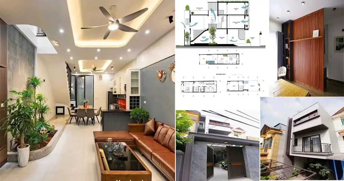 Fascinating 4.8 Meters House Design with 3 Bedrooms ~ » HouseDesigns