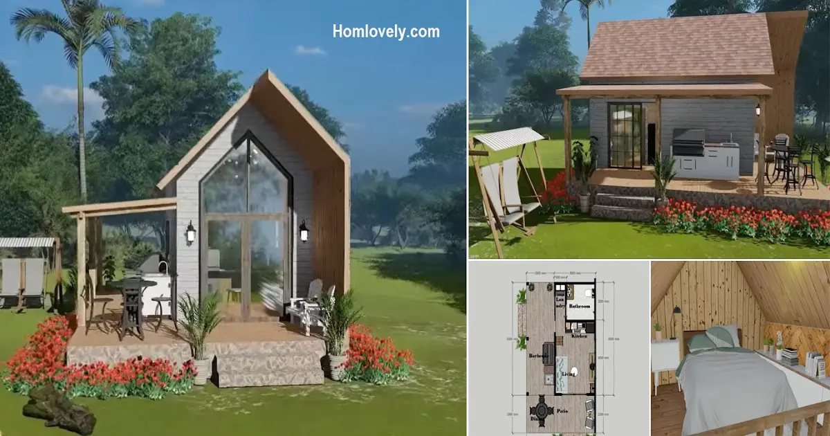 Small House Design 3m x 6m with Loft » HouseDesigns